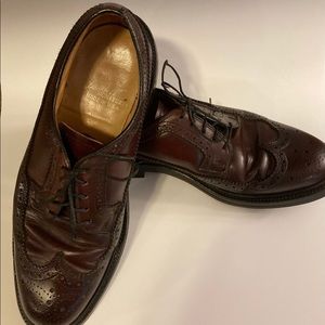 Vintage LB Sheppard  men’s wingtip shoes
